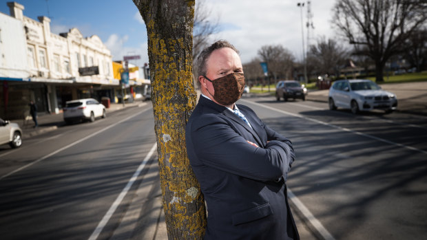 Colac Otway Shire mayor Jason Schram called for tougher restrictions to curb the spread of the virus in Colac. 