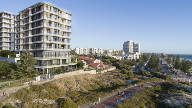 Artist's impression of the Beach Shack at 171 West Coast Highway in Scarborough. 