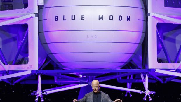 Jeff Bezos sold shares to fund Blue Origin projects.