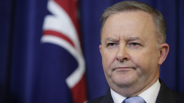 Opposition Leader Anthony Albanese  scaled back his objections to the full tax package while leaving room to review the most expensive tax cuts later.