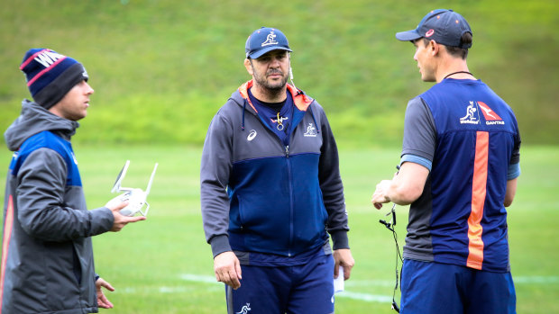 Time to atone: Some are calling for the head of Wallabies coach Michael Cheika, but that's premature.