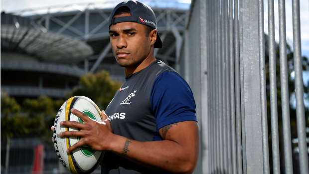 Will Genia ahead of Wallabies training at the NSWRL Centre for Excellence on Monday. 