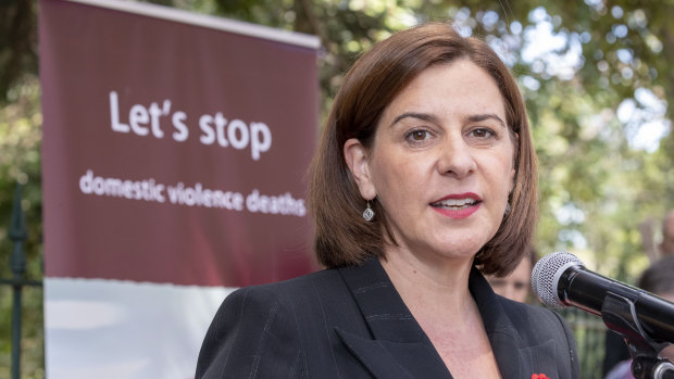 Opposition Leader Deb Frecklington wil review funding of community legal services if the LNP wins office at the next state election. 