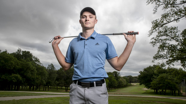 Canberra golfer Tom O'Rourke.