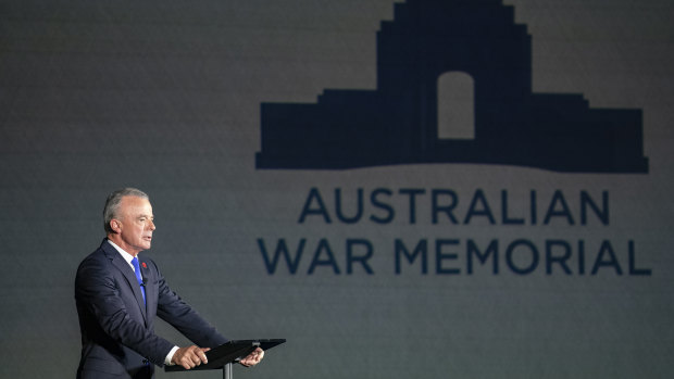 Australian War Memorial director Brendan Nelson announces nearly $500 million in funding to upgrade the war memorial.