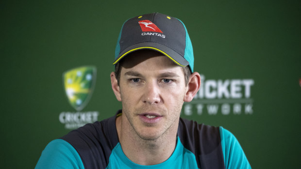 Play hard, play fair: Tim Paine wants players to shake hands with their opponents before a match.
