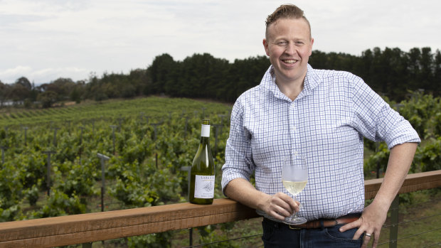 Lark. Hill winemaker Chris Carpenter has been named one of Australia's Young Guns of Wine.