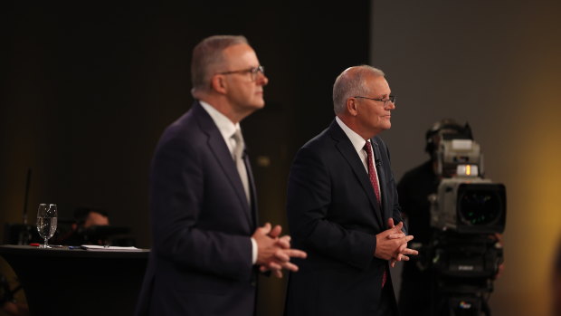 The first leaders’ debate came up against MasterChef.