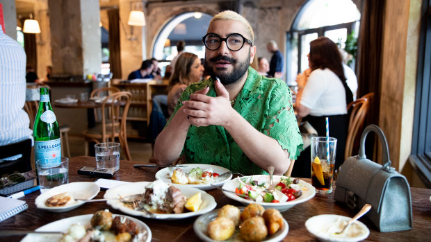Lunch with Deni Todorovic, non-binary Instagram star and fashion identity.