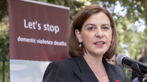 Opposition Leader Deb Frecklington says the Galaxy Poll shows Queenslander believe the government has lied on the Hospital name change issue.