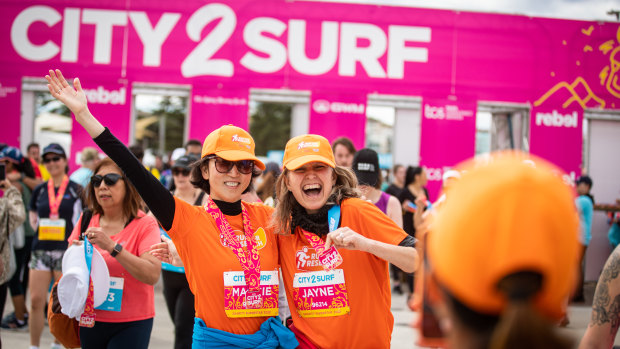 Each year 80,000+ people from all walks of life run, walk and even dance their way along the iconic 14km course from Hyde Park to Bondi Beach for City2Surf.