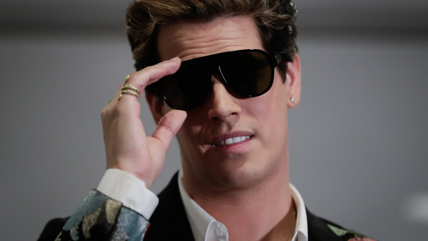 Milo Yiannopoulos has been banned from entering Australia. 