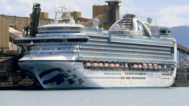 The Ruby Princess has been linked to dozens of COVID-19 cases across the country