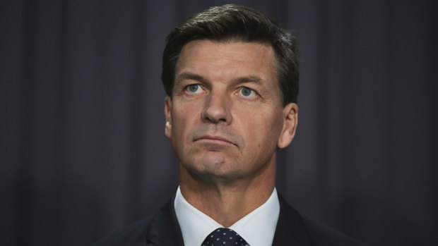 The newly appointed Minister for Energy, Angus Taylor.