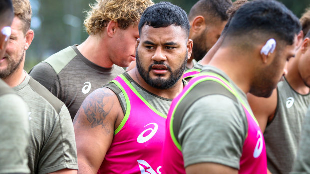 Taniela Tupou is in doubt for Australia’s first Test against England.