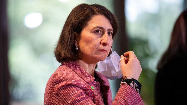 NSW Premier Gladys Berejiklian again stressed that the focus should not be on case numbers as the state reported 1218 new cases.  