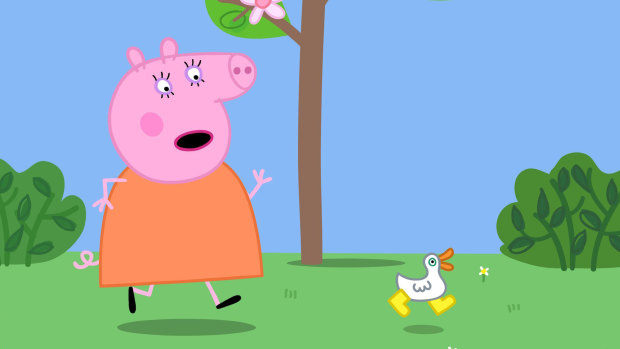Peppa Pig: agent of chaos.