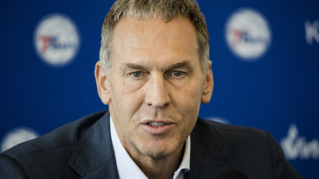 Bryan Colangelo was the subject of a 76ers investigation in 2018.