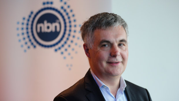 NBN Co CEO Stephen Rue.
