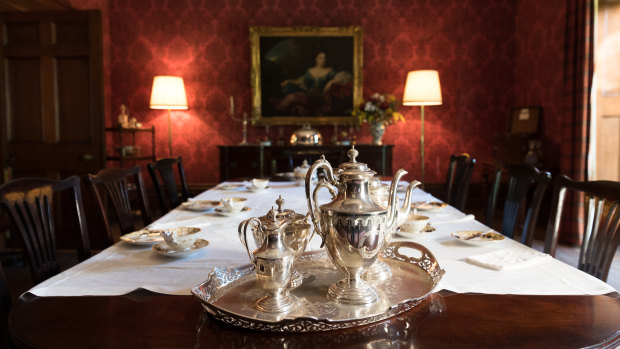 The elegant Georgian interiors of Lindesay, the first house built at Darling Point.