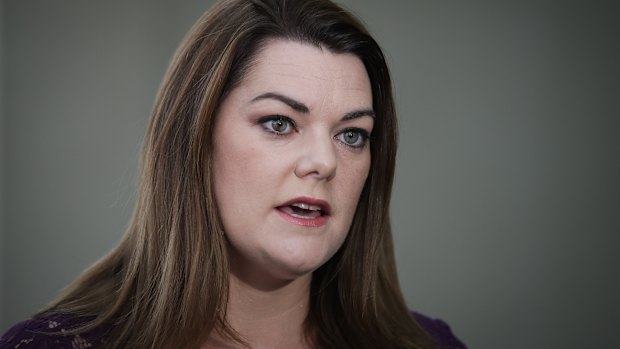 Greens Senator Sarah Hanson-Young. 