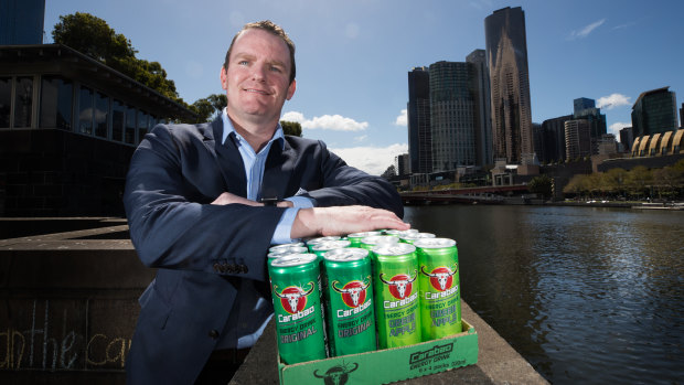 Jarrod Alderton, founder Carabao Australia, is the entrepreneur bringing Thai energy drink to Australia.