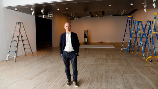 Art Gallery of NSW director Michael Brand is looking forward to reopening.
