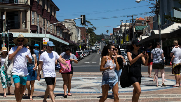 Coogee Bay Road could swap traffic for outdoor dining and entertainment under a creative proposal. 