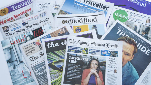 The Sydney Morning Herald finished 2018 as the most-read publication.
