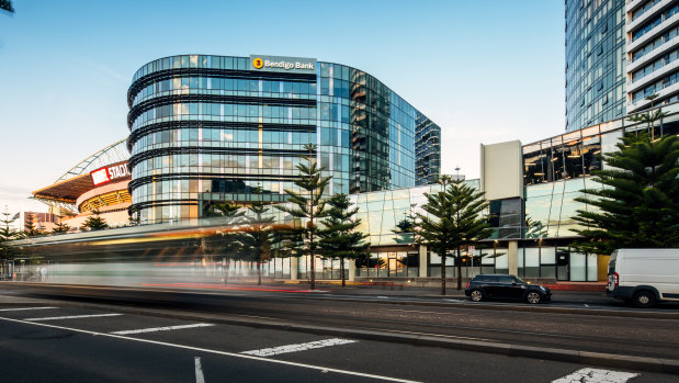 Bendigo Bank’s headquarters is owned by Wharf Street Family Investments.