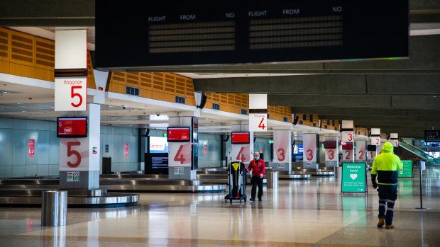 Sydney Airport's traffic has plunged due to the pandemic. 