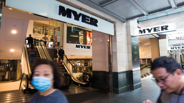 Myer has seen a huge jump in the sale of toys, board games and puzzles.