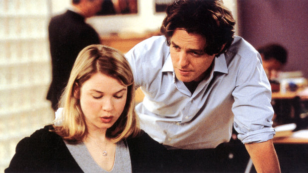 Hugh Grant as you thought you knew him ... with Renée Zellweger in Bridget Jones’s Diary.