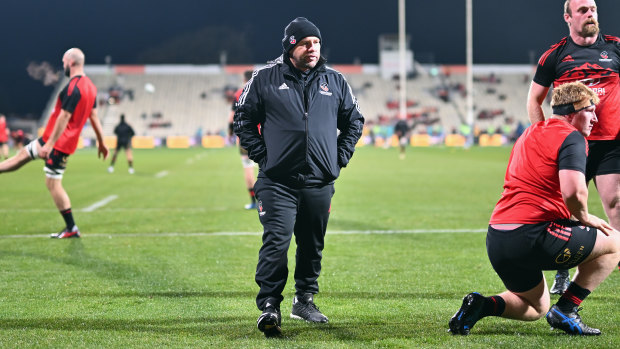 Jase Ryan has joined the All Blacks from the Crusaders after helping Scott Robertson take the team to six Super Rugby titles.
