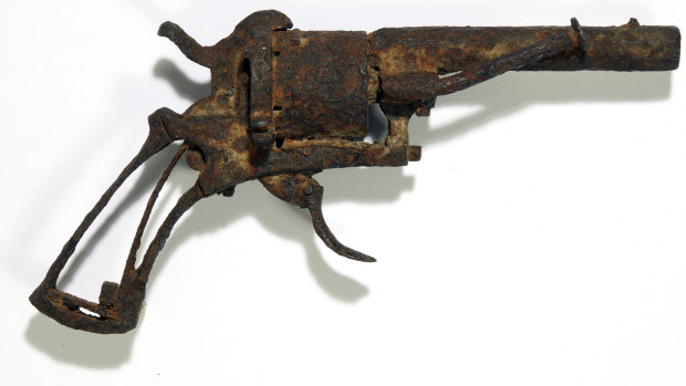 The revolver it's believed was used by Dutch painter Vincent van Gogh to take his own life. 