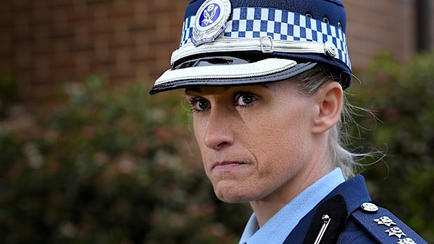 Inspector Amy Scott.