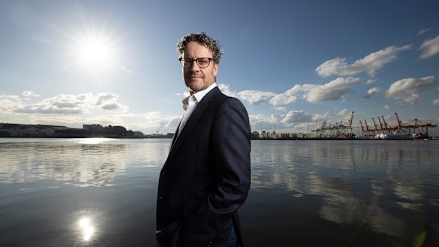 Saul Cannon, chief executive of the Port of Melbourne.