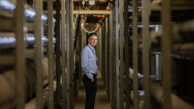 The steam tunnels are now used for water, sewerage and for transporting data. 