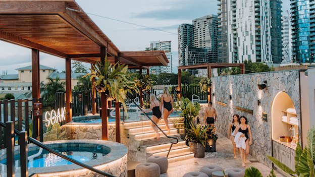 Soak Bathhouse in West End, Brisbane.