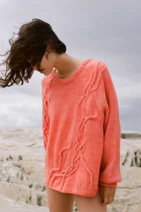 Wolfgang Scout's 'wandering cable' jumper, $1450.