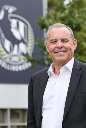 Collingwood president Mark Korda.