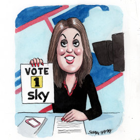 Peta Credlin, Sky News host and former chief of staff to Tony Abbott.