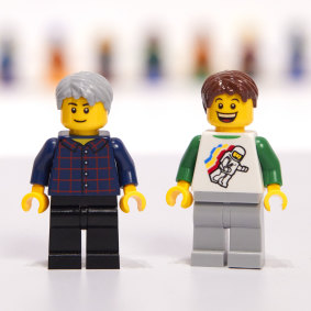 Ben and Ryan in minifigure form.