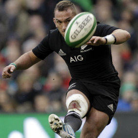 Playmaker: Cruden played 50 Tests for the All Blacks before leaving for France.