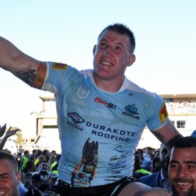 Paul Gallen is close to breaking into the exclusive 350-game club.