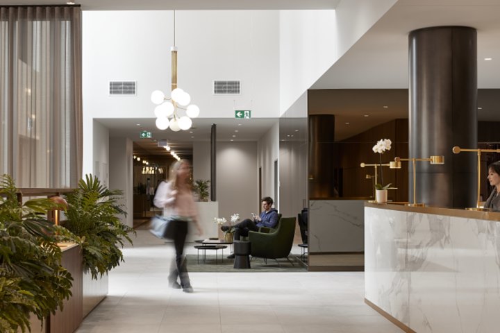 Realm Caulfield, a Melbourne development that is part of Blackstone’s build-to-rent portfolio.