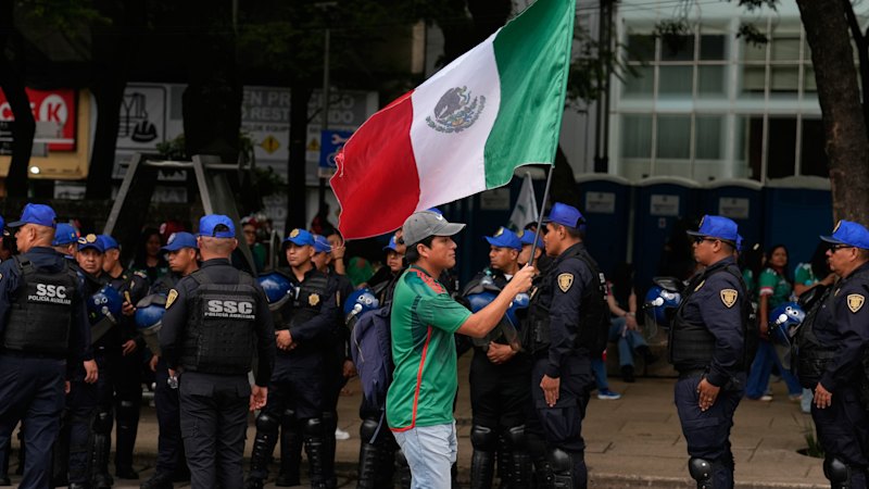 Mexico deploys 7,500 police for England match in Mexico City