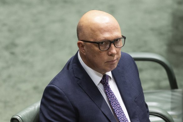 Opposition Leader Peter Dutton is warning against Australia taking refugees as the Gaza conflict unfolds.