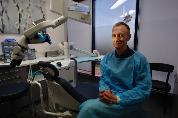 Endodontist Dr Geoffrey Young.