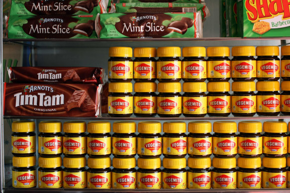 Brits are keen for more Australian fare on their shelves.